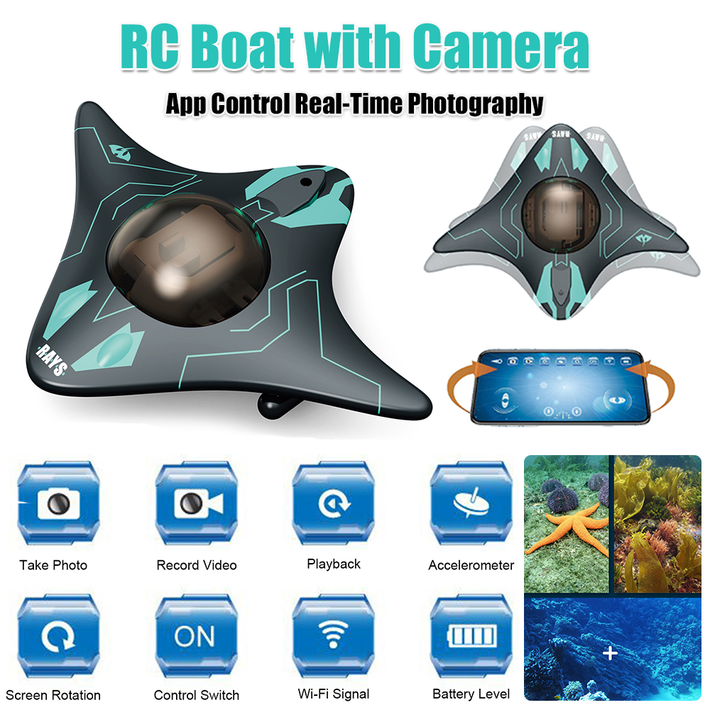 RC Boat with Camera App Contro - Drone Camera Waterproof incelemesi ve fiyatı