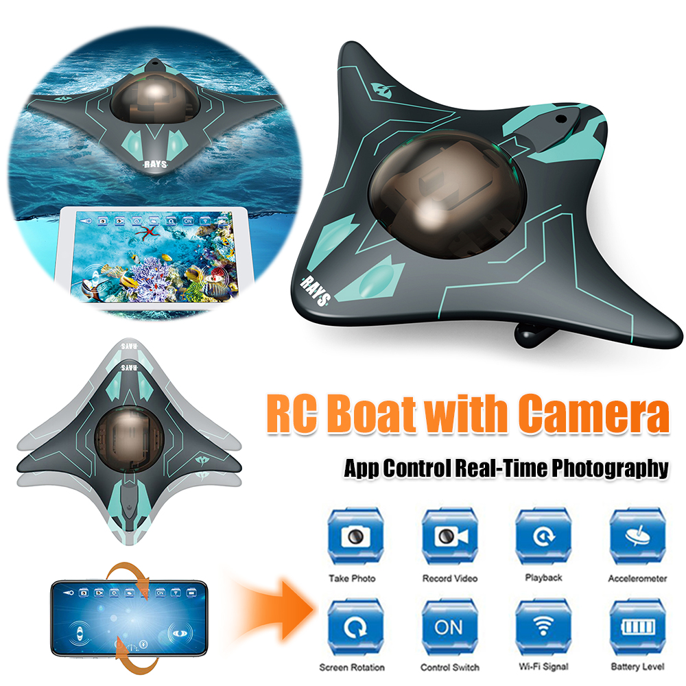 RC Boat with Camera App Contro - Drone Camera Waterproof incelemesi ve fiyatı