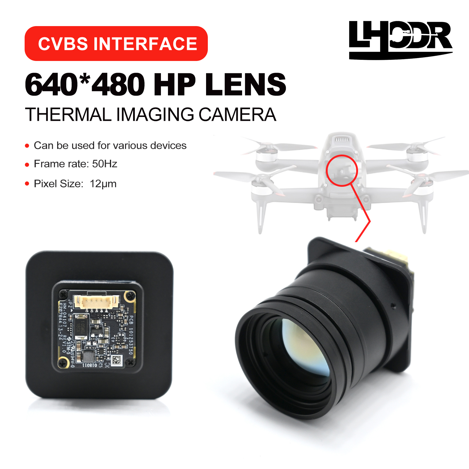 30mm 640x480 pix Drone thermal - Drone Camera Thermal incelemesi ve fiyatı