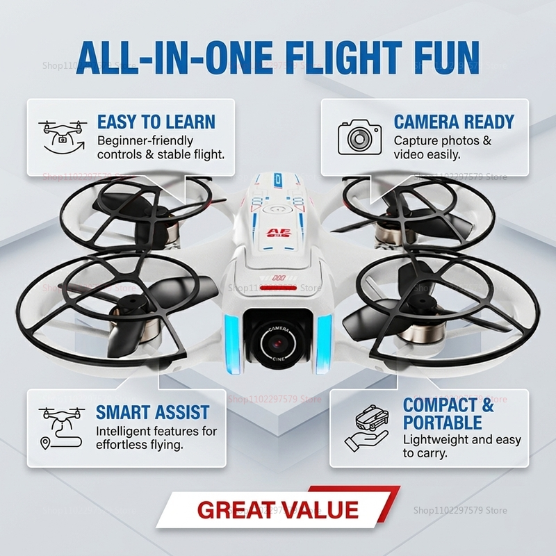 Introduction Drone GPS 8K Prof - Drone Camera With Gimbal incelemesi ve fiyatı