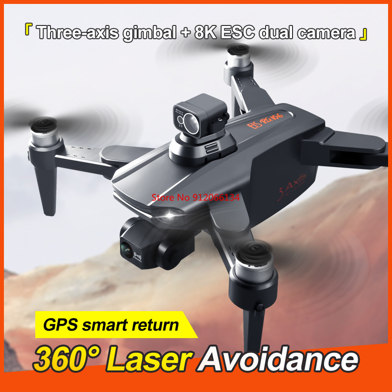 8K ESC Camera GPS Obstacle Avo - Drone Camera With Gimbal incelemesi ve fiyatı