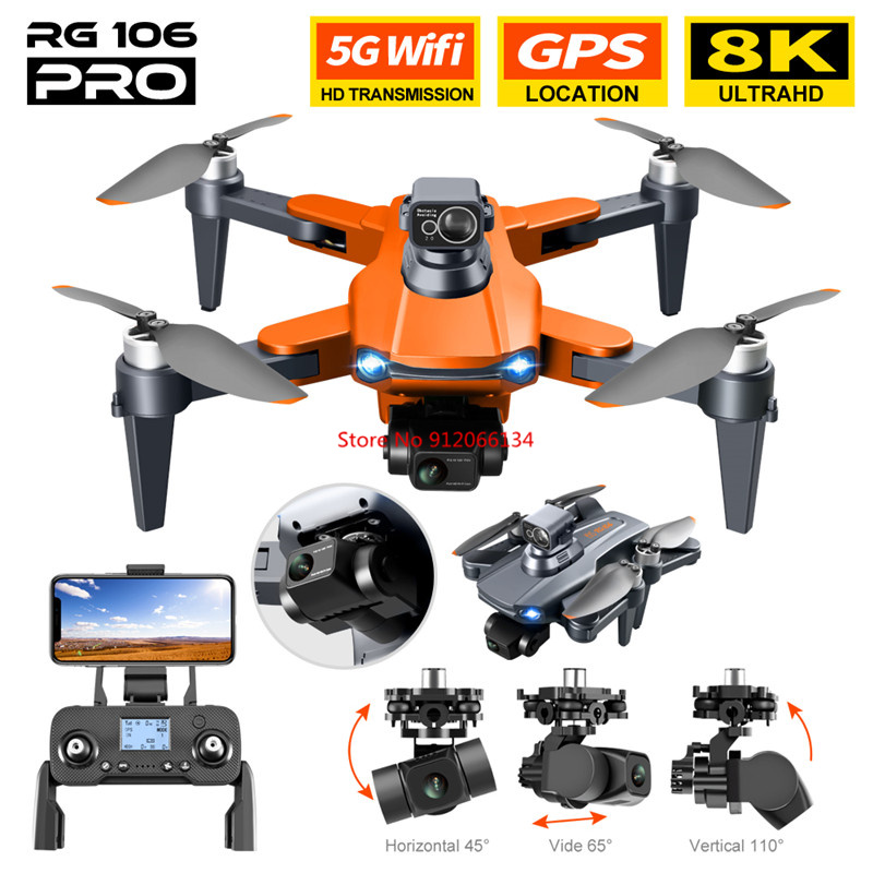 8K ESC Camera GPS Obstacle Avo - Drone Camera With Gimbal incelemesi ve fiyatı