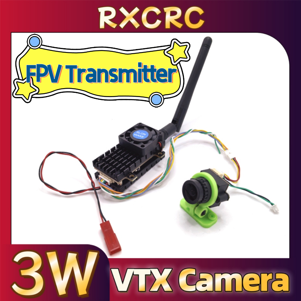 RXCRC 5.8G 3W Video VTX transm - Drone Camera Lens incelemesi ve fiyatı