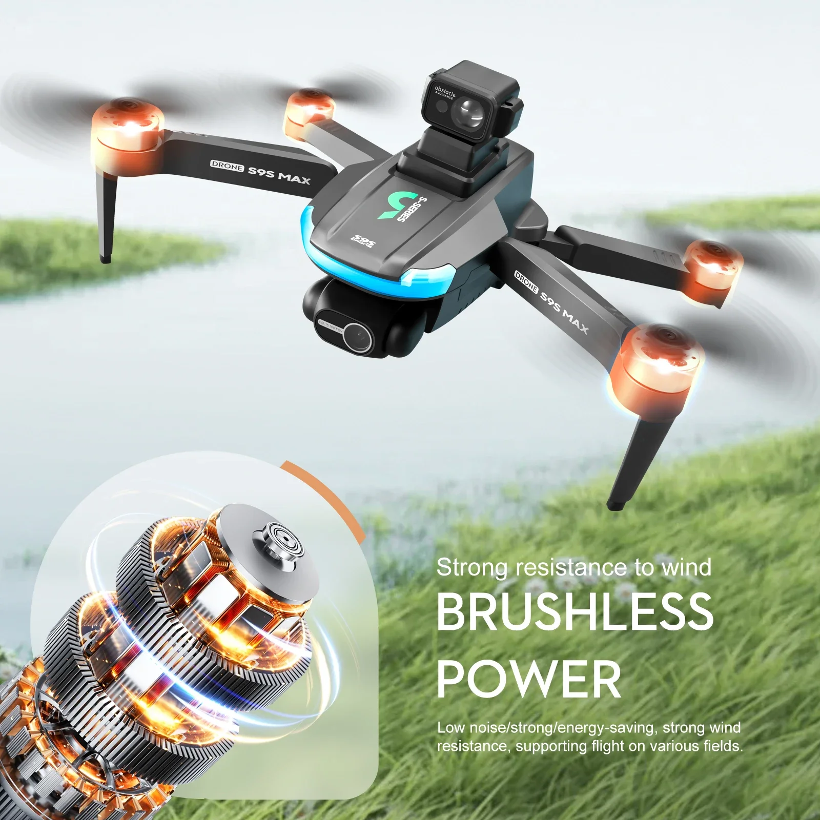 NEW S9S MAX MINI Drone 4K 2-Ax - Drone Camera 4K incelemesi ve fiyatı