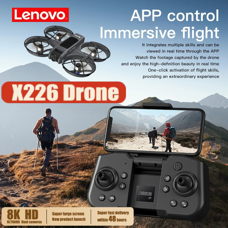 Lenovo X226 X226VR Drone 8K HD - Drone Camera Wide Angle incelemesi ve fiyatı