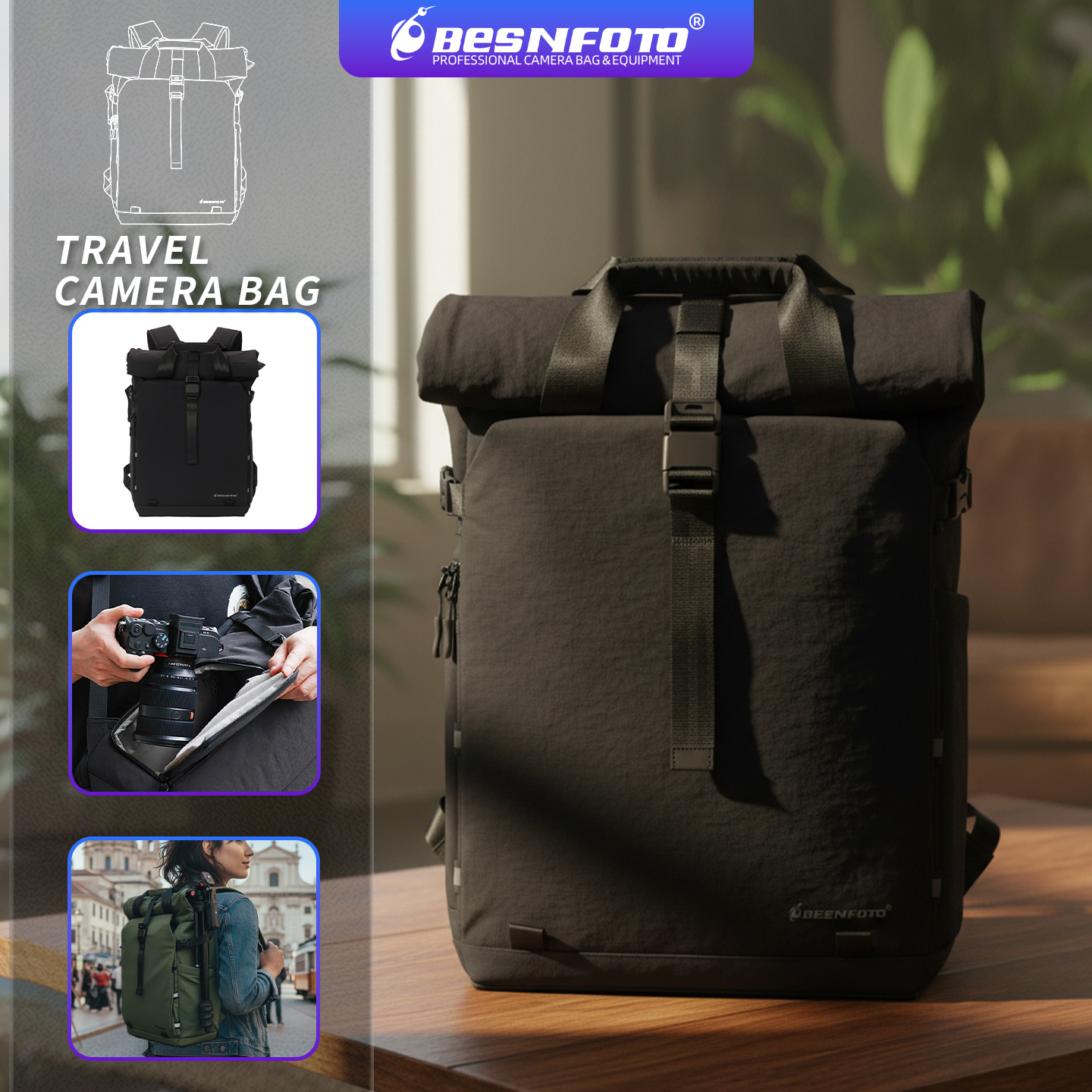 Besnfoto Professional Camera B - Drone Camera Case incelemesi ve fiyatı