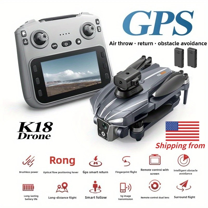 K18MAX 5G GPS Folding Drone, 8 - Drone Camera Mount incelemesi ve fiyatı