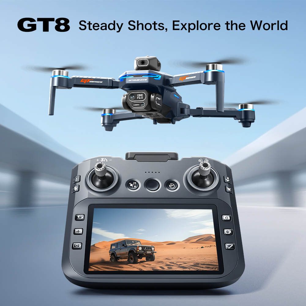 GT8 Obstacle Avoidance Aerial  - Drone Camera 4K incelemesi ve fiyatı