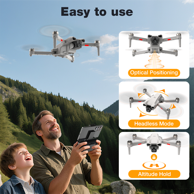 NEW Hot L017 Pro Drone Brushle - Drone Camera With Gimbal incelemesi ve fiyatı