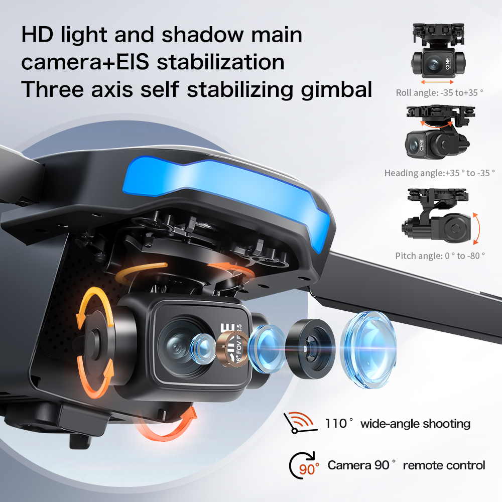 New S-X1 MAX Drone GPS 8K Prof - Drone Camera With Gimbal incelemesi ve fiyatı
