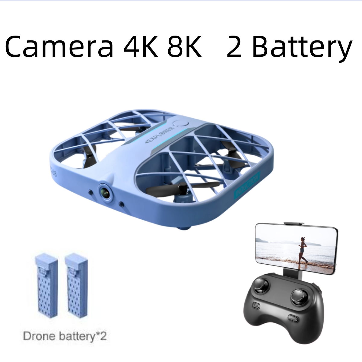 JJRC H107 FPV RC Drone with 2  - Drone Camera 4K incelemesi ve fiyatı