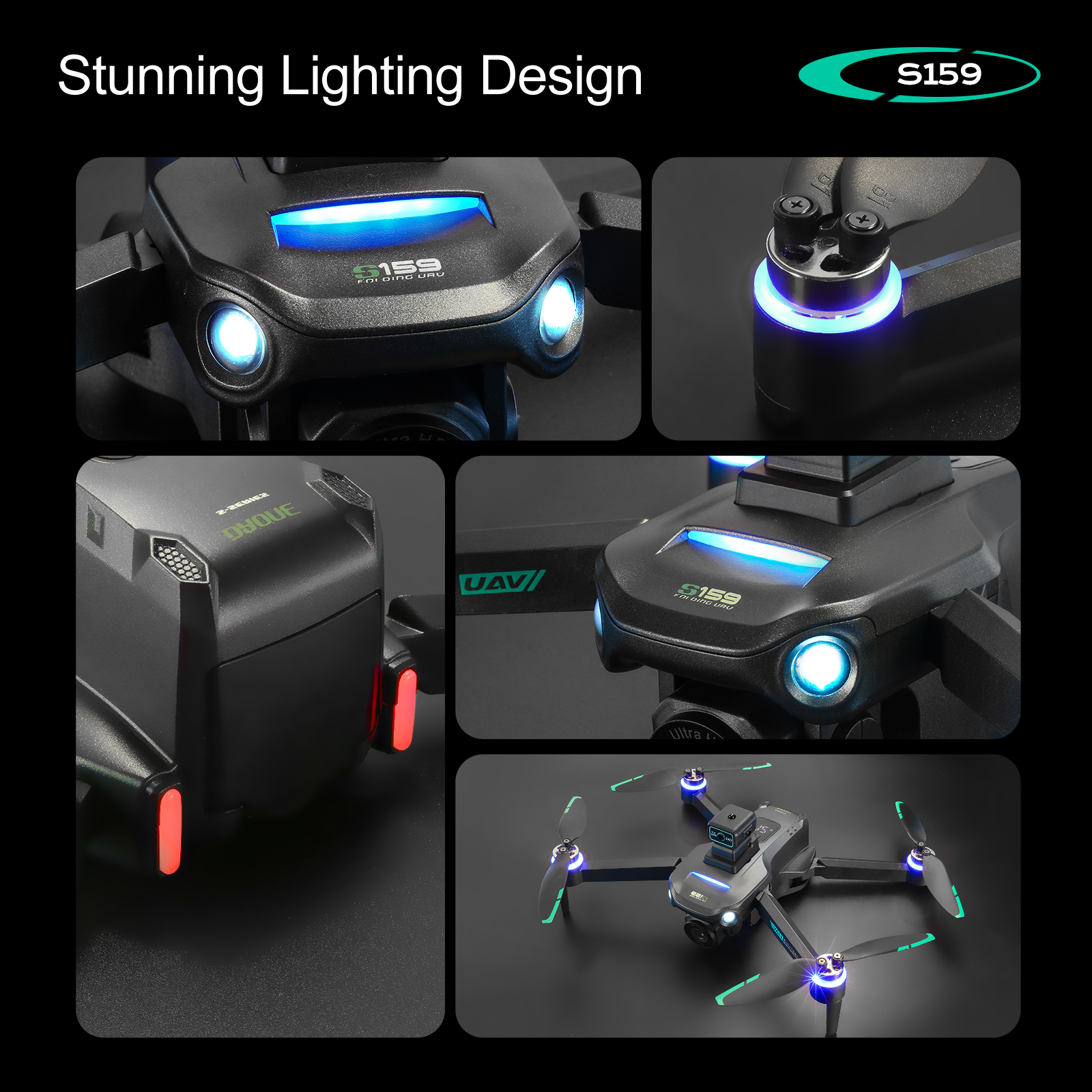 S159 GPS Drone 4K Profesional  - Drone Camera 4K incelemesi ve fiyatı