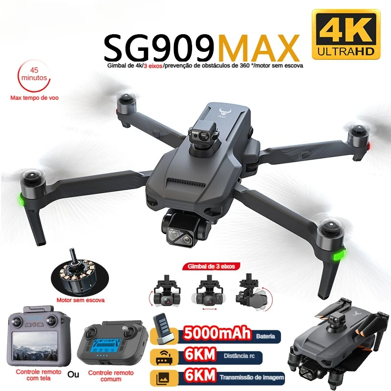 ZLL SG909 SG909MAX Professiona - Drone Camera 4K incelemesi ve fiyatı